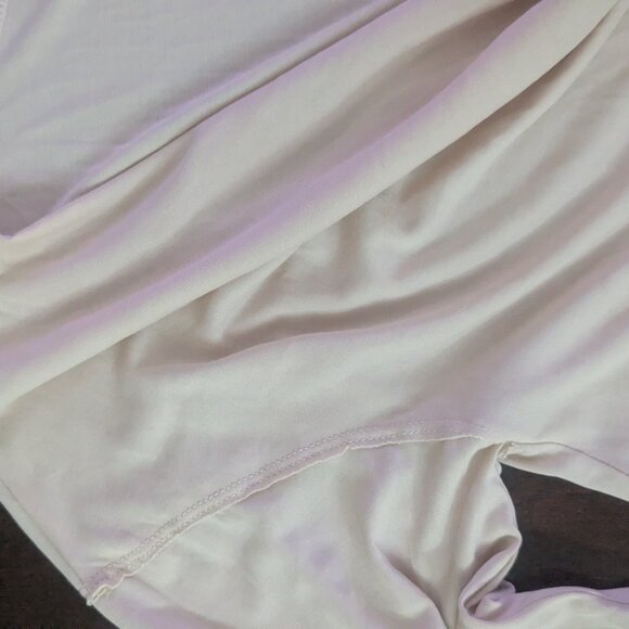 Free People Long Sleeve Top Cowl Neck Raw Edge Hem Drop Shoulder Size Small - Picture 5 of 8